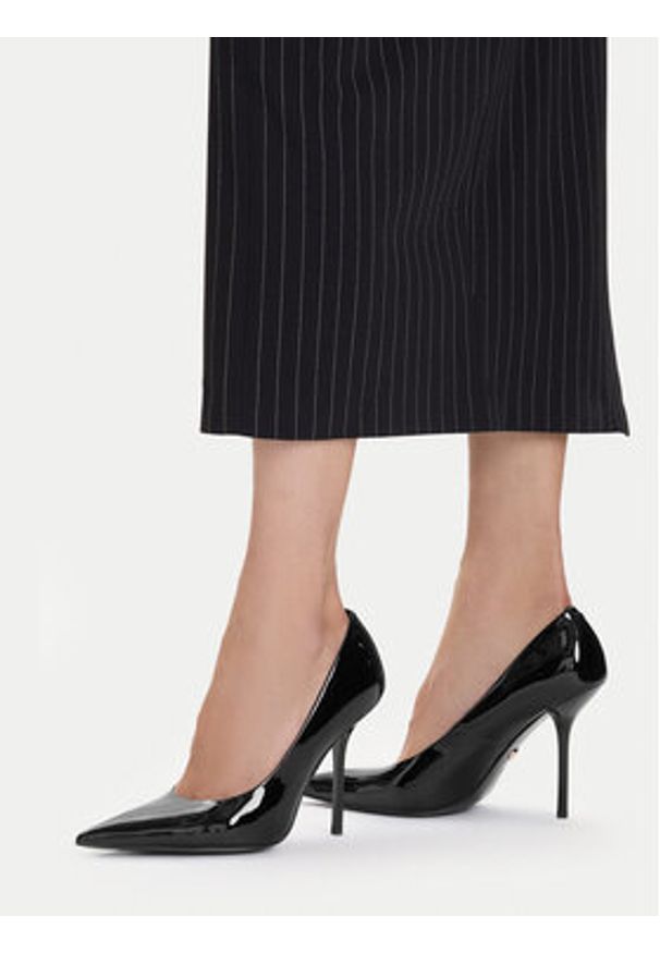 Gino Rossi Szpilki EO-HANI-V1953-111 Czarny. Kolor: czarny. Materiał: skóra, syntetyk. Obcas: na szpilce