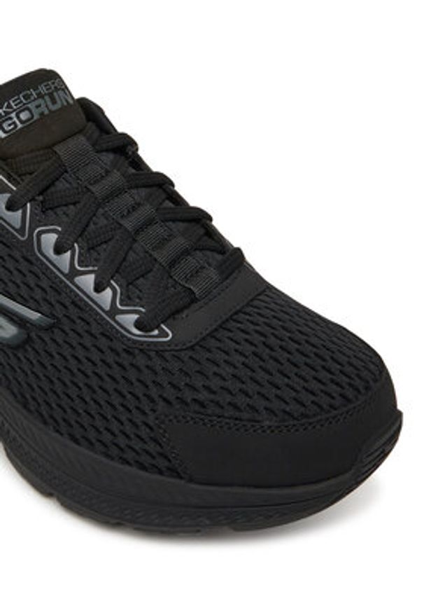 skechers - Skechers Buty do biegania Go Run Consistent 2.0-Empowered 220863/BBK Czarny. Kolor: czarny. Materiał: materiał. Sport: bieganie