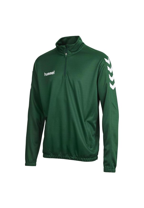 Bluza sportowa dla dorosłych Hummel Core 1/2 Zip Sweat. Kolor: biały, zielony, wielokolorowy