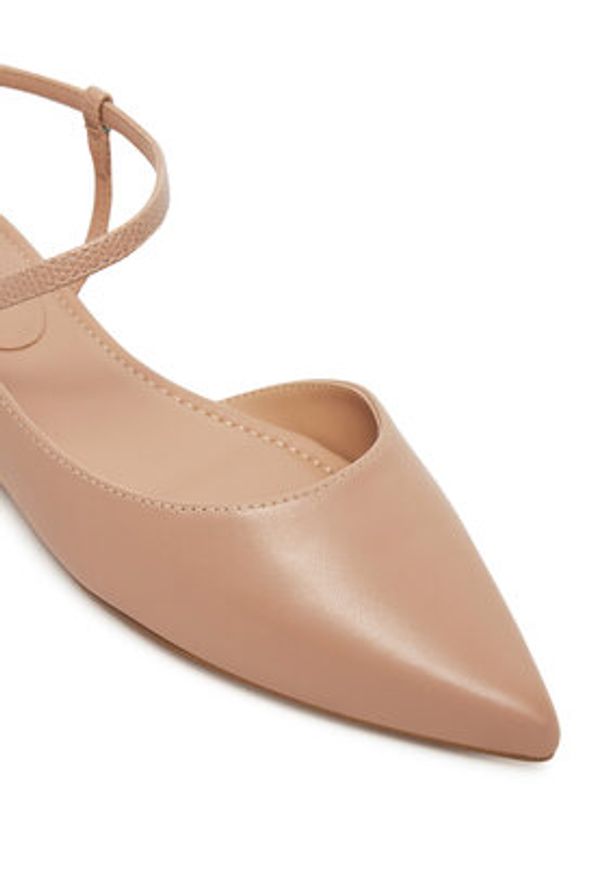 Aldo Sandały Sarine 13727789 Beżowy. Kolor: beżowy. Materiał: skóra