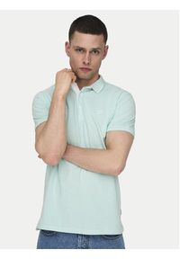Only & Sons Polo Fletcher 22024827 Zielony Regular Fit. Typ kołnierza: polo. Kolor: zielony. Materiał: bawełna #4