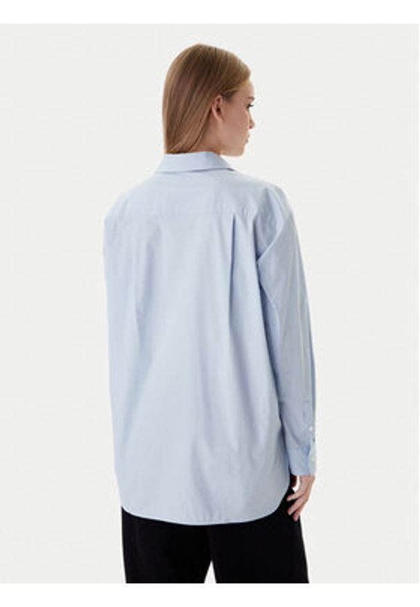 Calvin Klein Jeans Koszula LV047C143G Szary Relaxed Fit. Kolor: szary. Materiał: bawełna