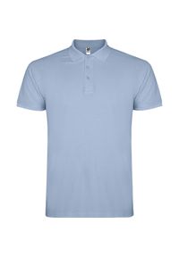 ROLY - Męska Koszulka Polo Star. Typ kołnierza: polo. Kolor: turkusowy, niebieski, wielokolorowy #1