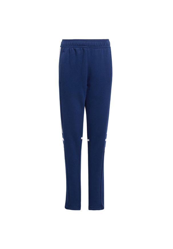 Adidas - Spodnie dla dzieci adidas Squadra 25 Sweat. Kolor: wielokolorowy, niebieski, biały. Sport: piłka nożna