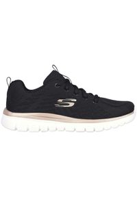 skechers - Buty na co dzień damskie SKECHERS GRACEFUL siateczka. Okazja: na co dzień. Kolor: czarny