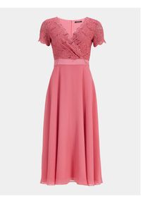 Swing Sukienka koktajlowa 5AG11100 Różowy Regular Fit. Kolor: różowy. Materiał: syntetyk. Styl: wizytowy #6