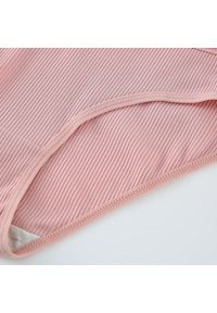 Intica - Figi damskie z elastycznym pasem na co dzień Esma. Kolor: biały. Materiał: materiał #5