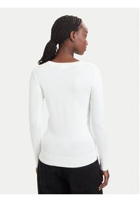 Guess Sweter W6YR29 Z0977 Kremowy Regular Fit. Kolor: kremowy. Materiał: wiskoza #5