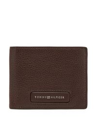 TOMMY HILFIGER - Duży Portfel Męski Tommy Hilfiger. Kolor: brązowy