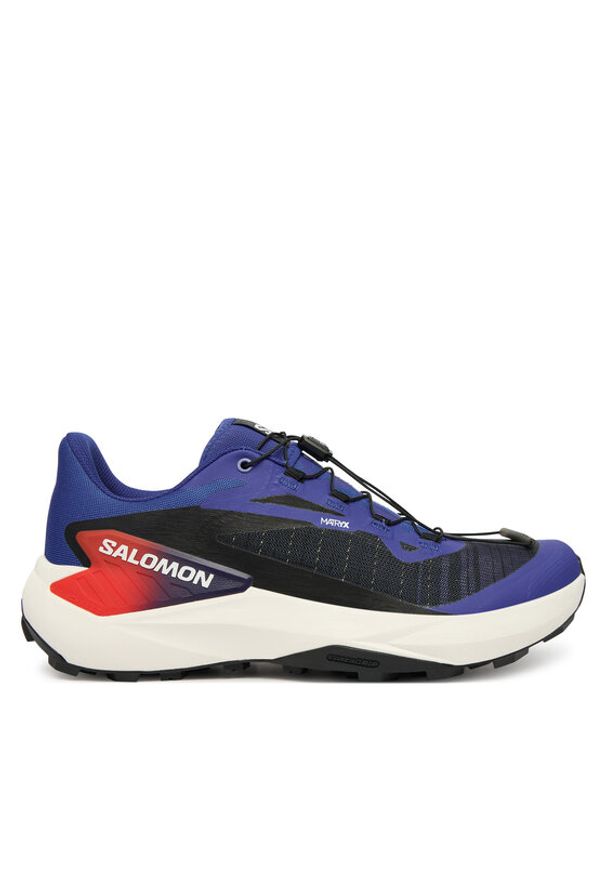 salomon - Salomon Buty do biegania Genesis Equipe L47983800 Granatowy. Kolor: niebieski. Materiał: materiał