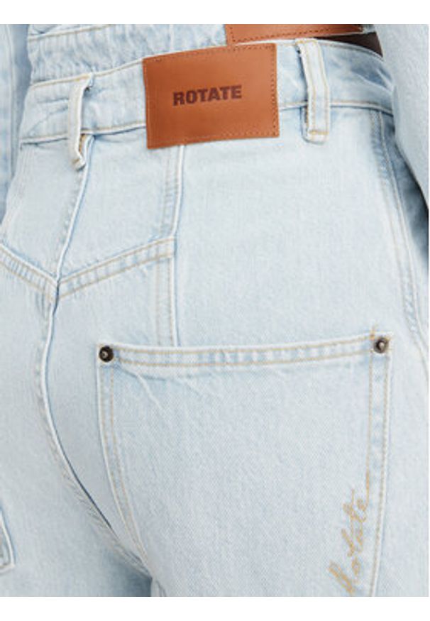 ROTATE Jeansy 1138251468 Niebieski Relaxed Fit. Kolor: niebieski
