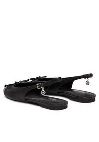 MICHAEL Michael Kors Baleriny Piper Sling 40S6PIFP2L Czarny. Kolor: czarny. Materiał: skóra #3