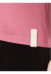 outhorn - Outhorn T-Shirt TTSHF043 Różowy Regular Fit. Kolor: różowy. Materiał: bawełna #3