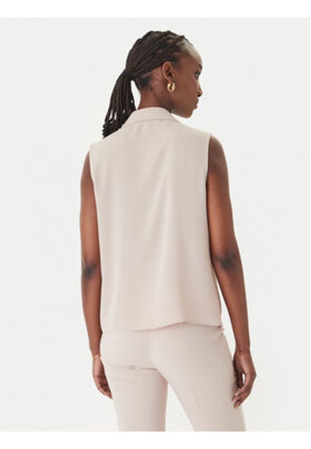 Rinascimento Bluzka CFC0127446003 Beżowy Regular Fit. Kolor: beżowy. Materiał: syntetyk