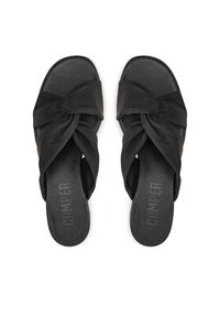 Camper Klapki Katie K201348-001 Czarny. Kolor: czarny. Materiał: materiał #4