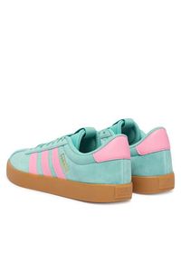 Adidas - adidas Sneakersy Vl Court 3.0 IH6518 Turkusowy. Kolor: turkusowy. Materiał: skóra, zamsz #2