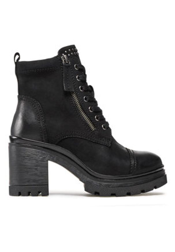 Lasocki Trzewiki WI16-24474-02 Czarny. Kolor: czarny. Materiał: nubuk, skóra