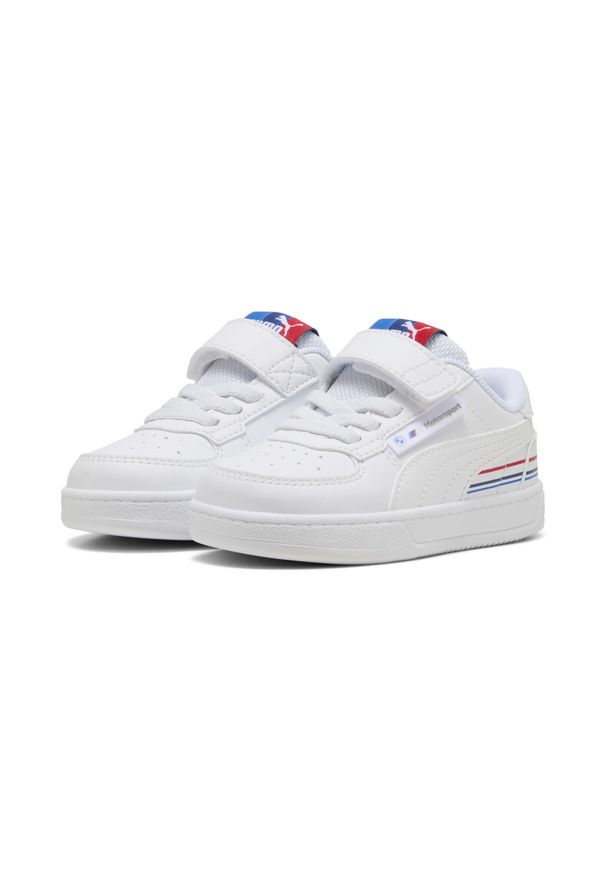 Puma - Sneakersy dla małych dzieci BMW M Motorsport Caven 2.0 PUMA White Pro Blue. Okazja: na co dzień. Kolor: niebieski, wielokolorowy, biały. Sezon: lato. Sport: koszykówka