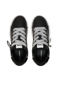Karl Lagerfeld - KARL LAGERFELD Sneakersy Krepper Lo KL42376T Czarny. Kolor: czarny. Materiał: skóra