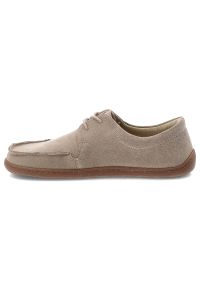 Szare Półbuty Armodo Skórzane Obuwie Damskie Barefoot. Okazja: na co dzień. Kolor: szary. Materiał: skóra. Styl: casual, elegancki #4