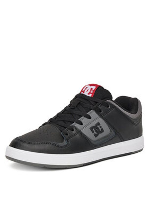 DC Shoes Sneakersy CURE ADYS400073-BLG Czarny. Kolor: czarny. Materiał: skóra