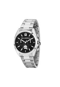 Karl Lagerfeld - KARL LAGERFELD Zegarek R0553101504 Srebrny. Kolor: srebrny