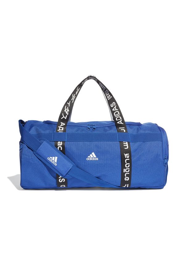 Adidas - ADIDAS 4ATHLTS DUFFEL BAG MEDIUM > FJ4452. Materiał: tkanina, poliester. Wzór: ze splotem