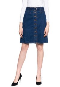 Lee - DAMSKA SPÓDNICA JEANSOWA LEE BELTED SKIRT L38IKE36 112108212. Materiał: jeans #1