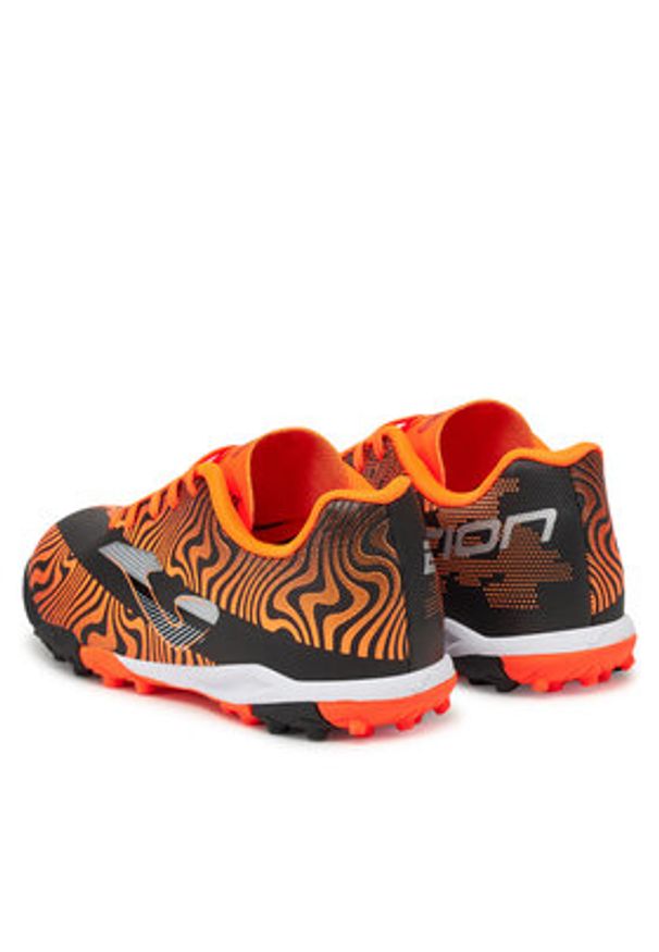 Joma Buty do piłki nożnej Evolutiion Jr 2501 EVJS2501TF Czarny. Kolor: czarny. Materiał: skóra