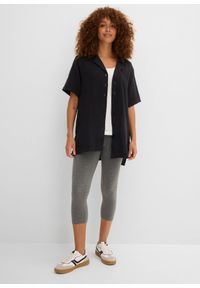 bonprix - Legginsy rybaczki (2 pary). Kolor: szary #2