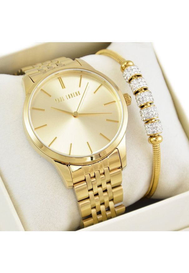 Zegarek Paul Lorens Zestaw damski zegarek ILARIA- 4D1 + bransoletka