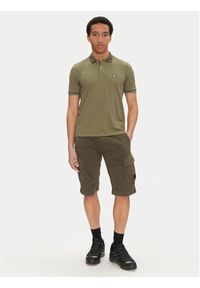C.P. Company Polo 18CMPL130A006263G Zielony Regular Fit. Typ kołnierza: polo. Kolor: zielony. Materiał: syntetyk, bawełna #5