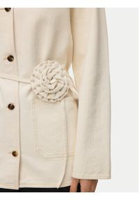 Vero Moda Kurtka jeansowa Sazzy 10339336 Beżowy Relaxed Fit. Kolor: beżowy. Materiał: bawełna #2