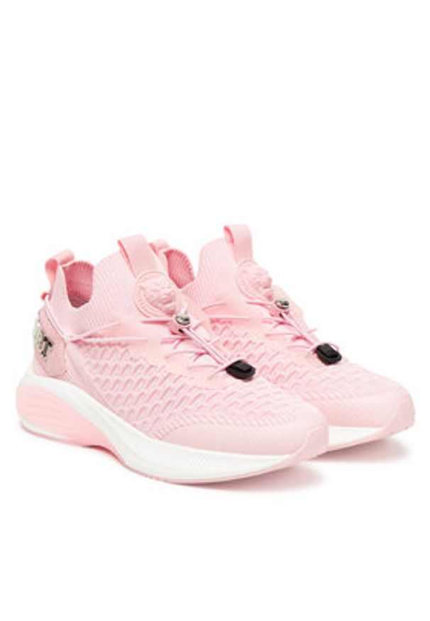 Plein Sport Sneakersy SAES USC0751 STE003N Różowy. Kolor: różowy. Materiał: materiał