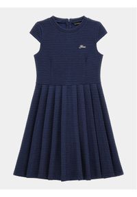 Guess Sukienka elegancka J4RK24 KC3A0 Granatowy Regular Fit. Kolor: niebieski. Materiał: syntetyk. Styl: elegancki #1