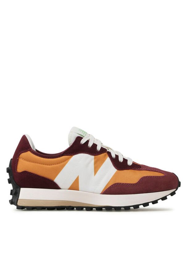 New Balance Sneakersy MS327OA Pomarańczowy. Kolor: pomarańczowy. Materiał: zamsz, skóra
