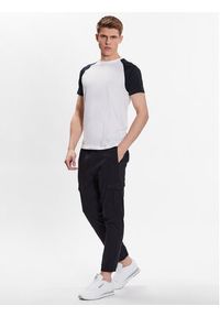 Brave Soul T-Shirt MTS-149BAPTISTK Biały Regular Fit. Kolor: biały. Materiał: bawełna #4