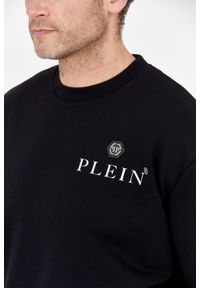 Philipp Plein - PHILIPP PLEIN Czarna bluza męska hexagon. Kolor: czarny #4