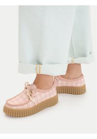 Clarks Półbuty Torhill Bee 26186298 Różowy. Kolor: różowy. Materiał: materiał #1