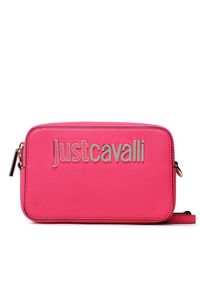 Just Cavalli Torebka 74RB4B82 Różowy. Kolor: różowy. Materiał: skórzane