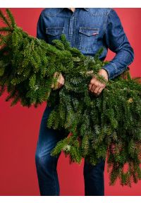 Big-Star - Koszula męska jeansowa granatowa Chuck 577. Kolor: niebieski. Materiał: jeans #9