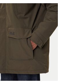 Jack Wolfskin Parka Canyon Shield A65119 Zielony Regular Fit. Kolor: zielony. Materiał: syntetyk #6