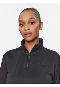 Under Armour Bluza Armour Fleece Qz 1373058 Czarny Loose Fit. Kolor: czarny. Materiał: syntetyk #3