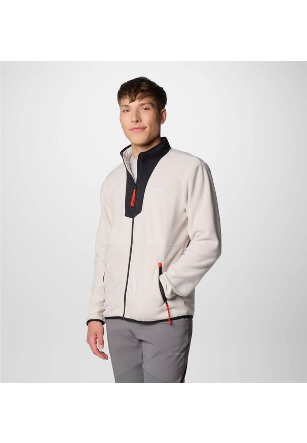 columbia - Bluza męska Columbia Sequoia Grove FZ Fleece. Kolor: wielokolorowy, pomarańczowy, żółty, czarny, biały