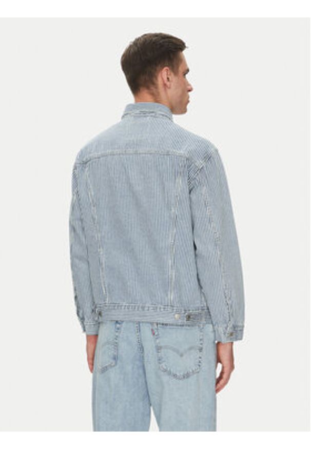 Levi's® Kurtka jeansowa Trucker A5782-0045 Niebieski Loose Fit. Kolor: niebieski. Materiał: bawełna