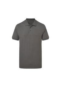 SG - Męska Koszulka Polo Signature Stretch Bez Metki. Typ kołnierza: polo. Kolor: wielokolorowy, szary, brązowy