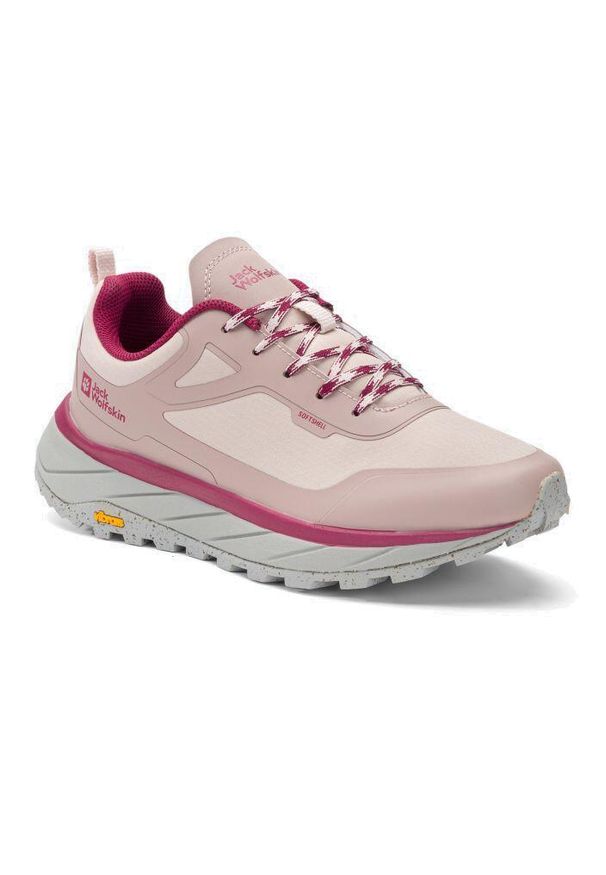 Buty trekkingowe damskie Jack Wolfskin Terrashelter Low. Kolor: różowy. Styl: sportowy