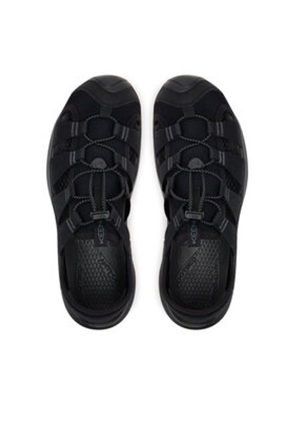 keen - Keen Sandały Seanik H2 M 1030389 Czarny. Kolor: czarny. Materiał: materiał
