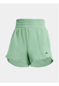 Adidas - adidas Szorty sportowe Pacer IV5219 Zielony Regular Fit. Kolor: zielony. Materiał: syntetyk #6