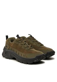 CAT Footwear Sneakersy Intruder Lite P726127 Zielony. Kolor: zielony. Materiał: skóra, zamsz